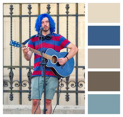 Street Attraction Microphone Busker Image