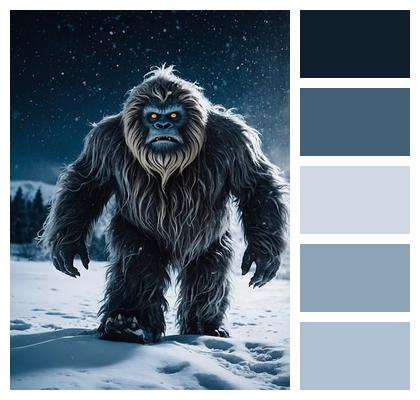 Bigfoot Yeti Creature Image