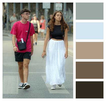 People Urban Young Casual Image