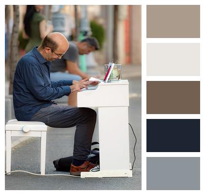 Restaurant Pianist People Piano Image
