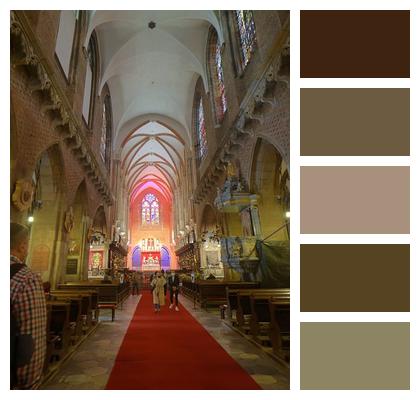 Church Cathedral Interior Image