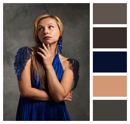 Fashion Style Cute Portrait Image