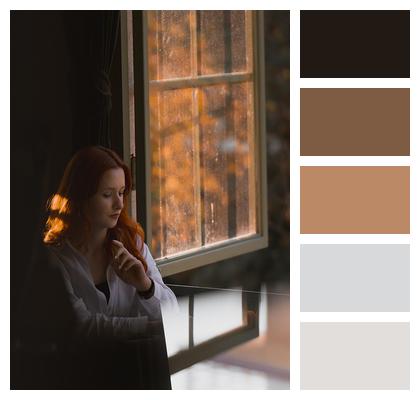 Autumn Serene Red Hair Redhead Image