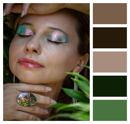 Fashion Eyes Model Makeup Image