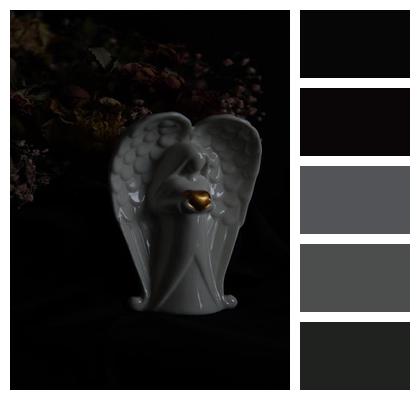 Angel Nostalgia Pain Dark Image