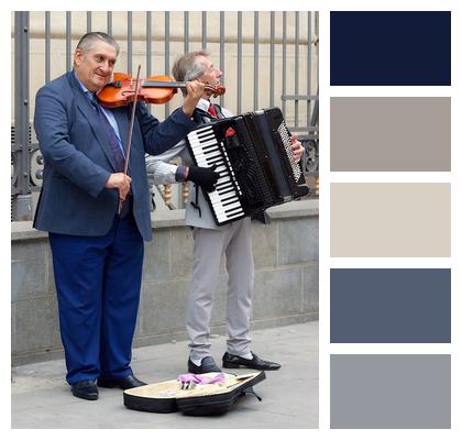 Accordion Attraction Musical Public Image