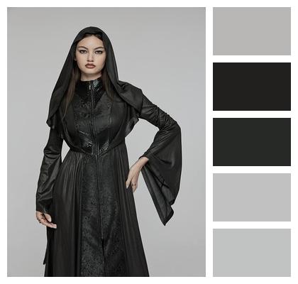 Goth Fashion Costume Aesthetic Image