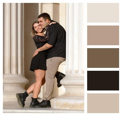 Posing People Couple Overview Image