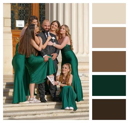 Wedding Posing Event People Image