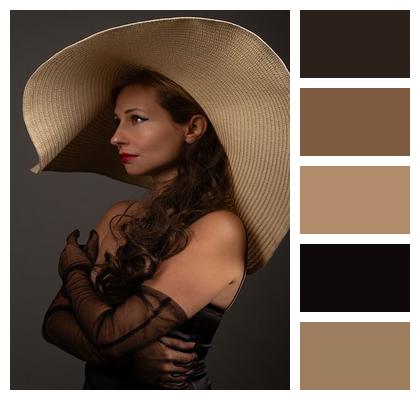 Woman Classic Look Portrait Lady Image
