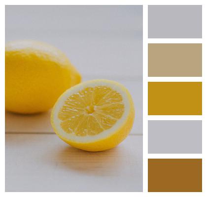 Yellow Citrus Lemons Image