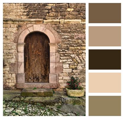 Chateau Entry Rustic Door Image