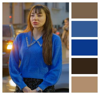 Casual Evening Outdoors Street Image