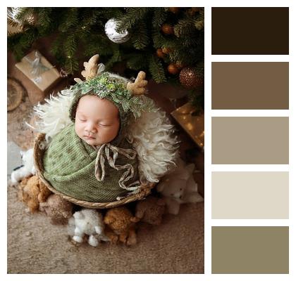 Baby Christmas Infant Image