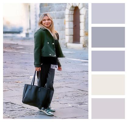 Street Outdoors Posing Pose Image