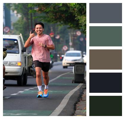 Man Fitness Indonesia Exercise Image