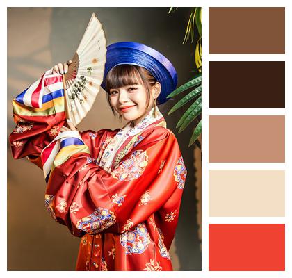Dress Lunar New Year Attractive Beauty Image