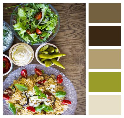 Salad Couscous Food Image