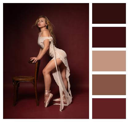 Body Ballerina Portrait Beautiful Image
