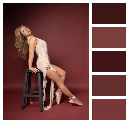 Dancer Woman Beautiful Legs Exquisitely Image