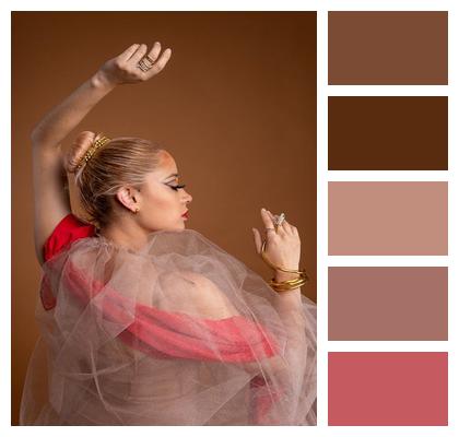 Dance Makeup Model Woman Image