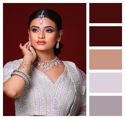 Portrait Bride Beauty Woman Image