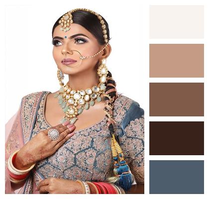 Fashion Portrait Beauty Glamour Image