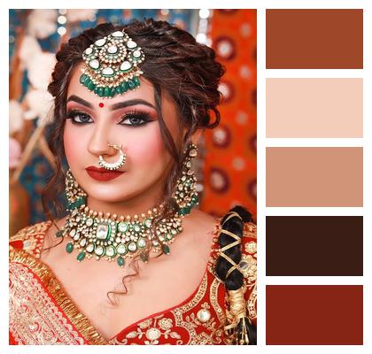 Indian Beauty Portrait Fashion Image