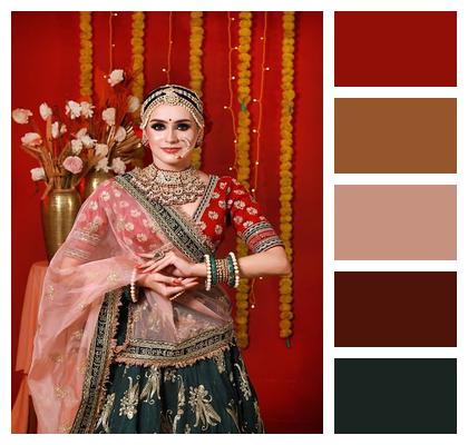 Beauty Bridal Attire Portrait Elegant Image
