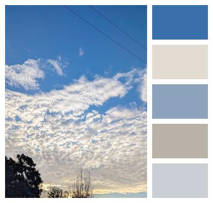 Blue Sky Atmosphere Nature Sunlight Image