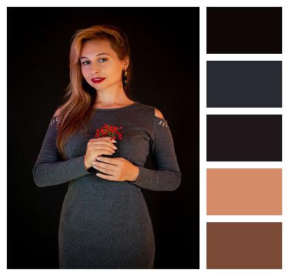 Dress Pose Fashion Modeling Image