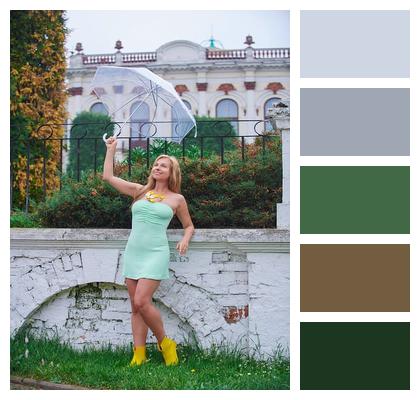 Nature Mini Dress Summer Dress Glade Image