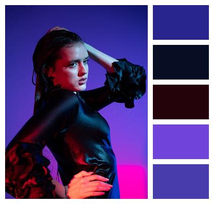 Portrait Woman Model Fashion Image