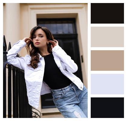 Editorial Photography Bold Statement Casual Sophistication City Fashion Image