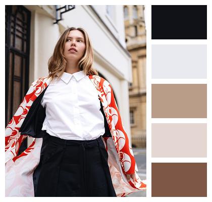 Streetwear Contemporary Fashion Modern Street Style Dynamic Movement Image