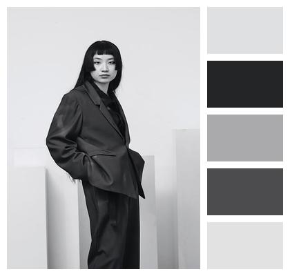 Bold Aesthetics Architectural Lines Avantgarde Style Contemporary Fashion Image