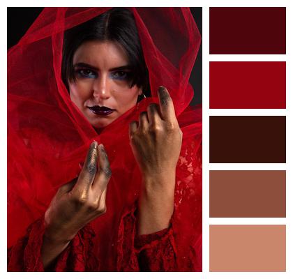 Fashion Portrait Editorial Tulle Image