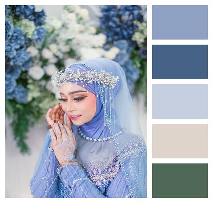 Woman Fashion Bride Portrait Image