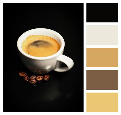 Coffee Beans Espresso Aroma Coffee Pot Image