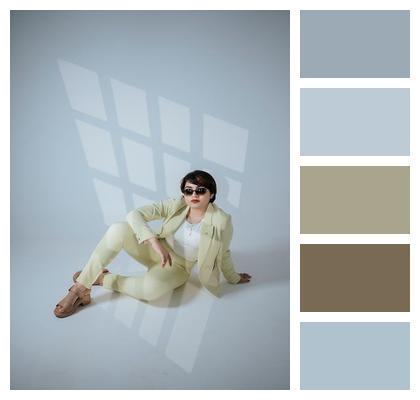 Fashion Lady Posing Clothing Image