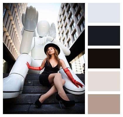 Woman Straight Art Lady Image