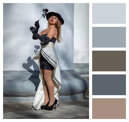 Hat Architecture Fashion Model Image