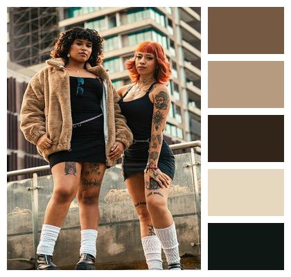 Ink Fashion Attitude Outdoor Image
