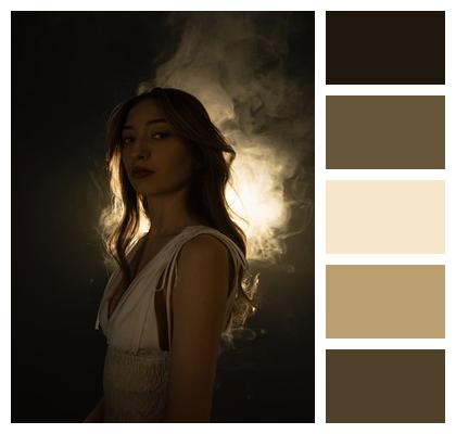Serene Atmosphere Artistic Composition Editorial Style Beauty Shot Image