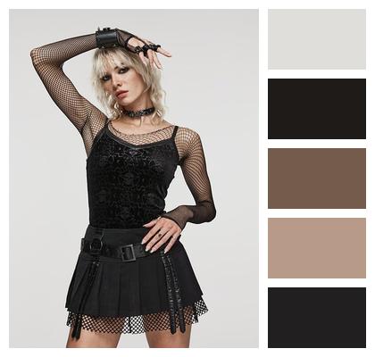 Creepy Punk Goth Aesthetic Adventure Image