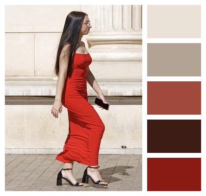 Red Going Glasses Lifestyle Image