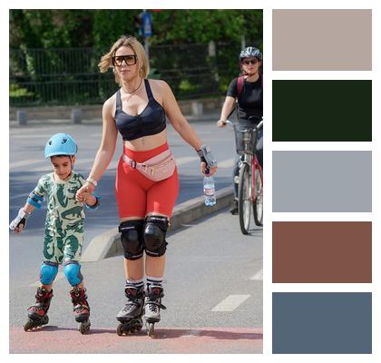 Child Recreation Woman Mother Image