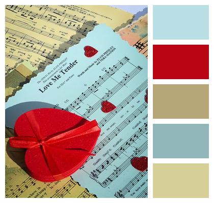 Romance Love Love Song Musical Notes Image