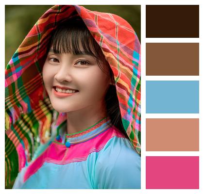 Travel Vietnamese Girl Woman Image
