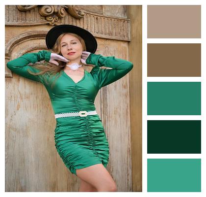 Model Woman Beautiful Fashion Image